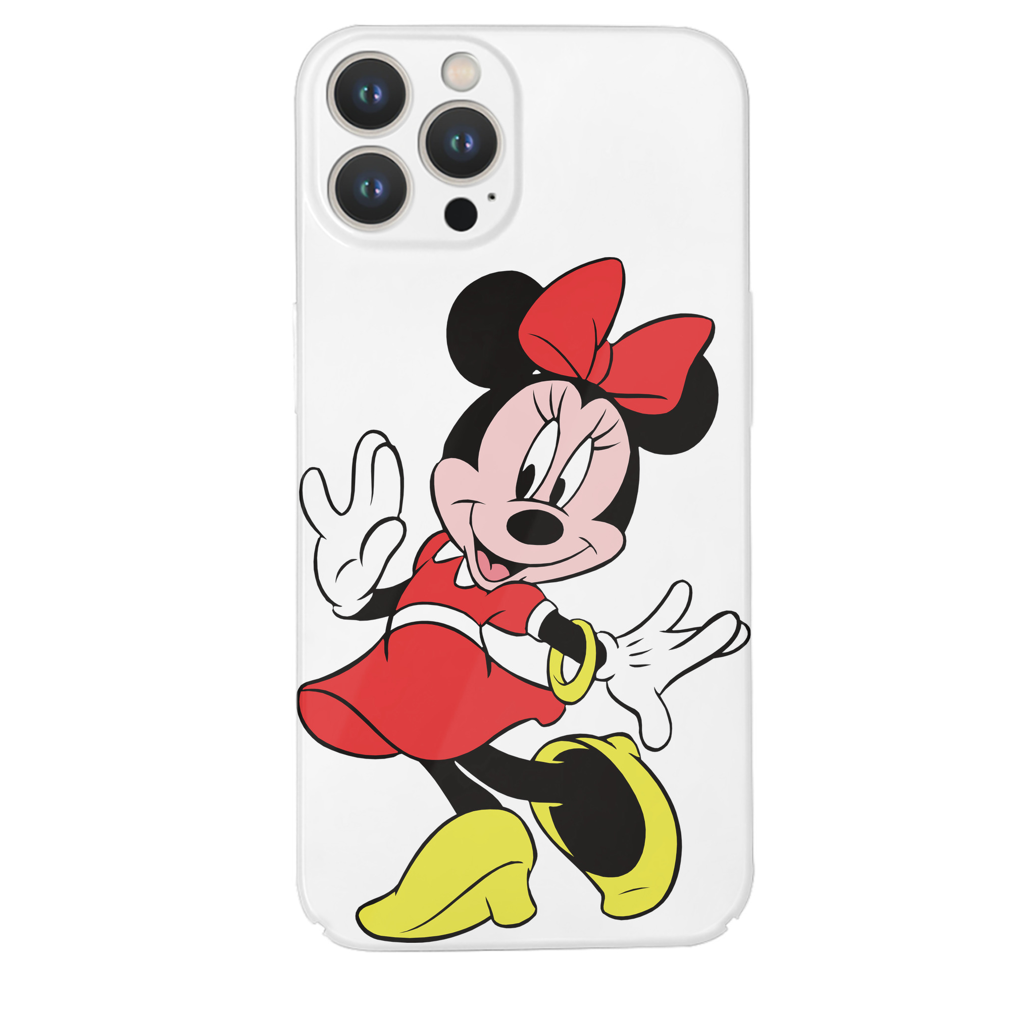 （画像用） ミッキーマウス Mickey Mouse 【iPhone 14シリーズ対応】ハードケース